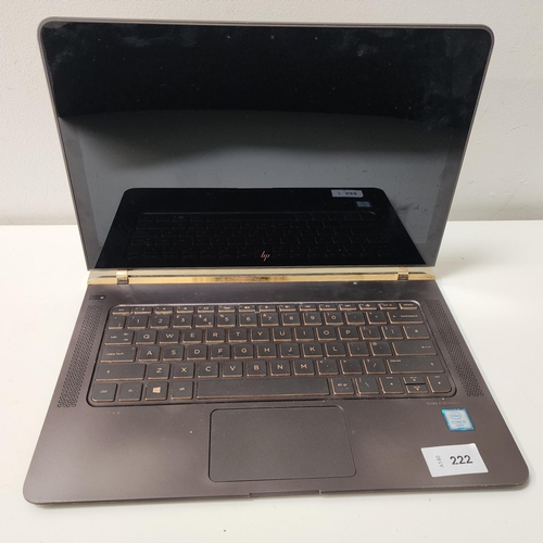 HP SPECTRE LAPTOP
model 13-v050na; serial number CND6257G4M; Intel Core i5; Wiped
Note: It is the buyer's responsibility to make all necessary checks prior to bidding to establish if the device is blacklisted/ blocked/ reported lost. Any checks made by Mulberry Bank Auctions will be detailed in the description. Please Note - No refunds will be given if a unit is sold and is subsequently discovered to be blacklisted or blocked etc.