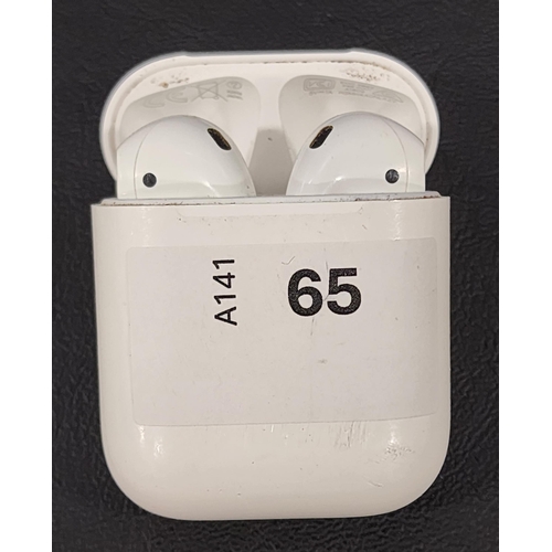 PAIR OF APPLE AIRPODS 2ND GENERATION
in Lightning charging case