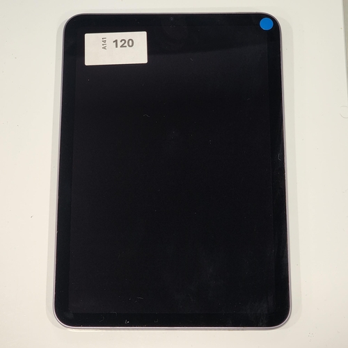 PURPLE APPLE IPAD MINI 6TH GENERATION - A2567 - WIFI 
serial number G17JKF0QF9. NOT Apple account locked.
Note: It is the buyer's responsibility to make all necessary checks prior to bidding to establish if the device is blacklisted/ blocked/ reported lost. Any checks made by Mulberry Bank Auctions will be detailed in the description. Please Note - No refunds will be given if a unit is sold and is subsequently discovered to be blacklisted or blocked etc.