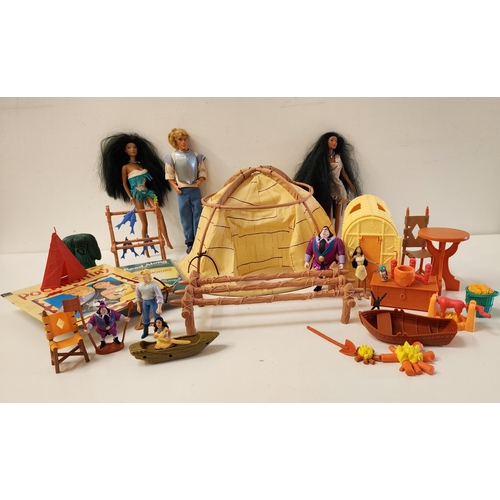 315 - LARGE SELECTION OF DISNEY TOYS RELATING TO THE HUNCHBACK OF NOTRE DAME, POCAHONTAS AND ALLADIN
inclu... 