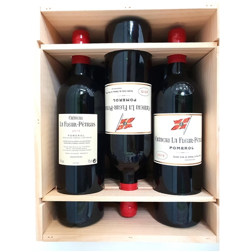CHATEAU LA FLEUR-PETRUS POMEROL 2015
6 bottles, in original wooden case, 75cl and 15%