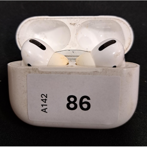 PAIR OF APPLE AIRPODS PRO
in AirPods MagSafe charging case
Note: case and earbuds are extremely dirty