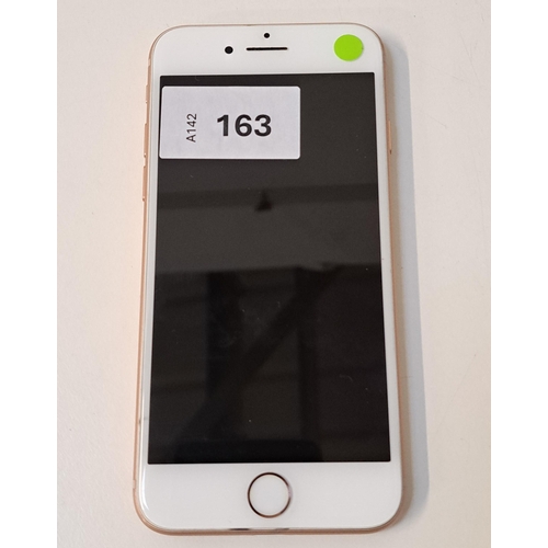 APPLE IPHONE 8
IMEI 356396104686334. Apple Account locked. 
Note: It is the buyer's responsibility to make all necessary checks prior to bidding to establish if the device is blacklisted/ blocked/ reported lost. Any checks made by Mulberry Bank Auctions will be detailed in the description. Please Note - No refunds will be given if a unit is sold and is subsequently discovered to be blacklisted or blocked etc.
