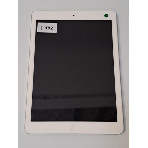 182 - APPLE IPAD AIR - A1474 - WIFI 
NOT Apple account locked. serial number DMPLM4CCFK17.
Note: It is the... 