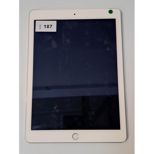 187 - APPLE IPAD AIR 2 - A1567 - WIFI+CELL 
IMEI:352070071977943. Apple account locked. 
Note: It is the b... 