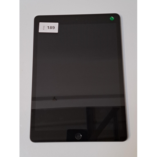 189 - APPLE IPAD 9TH GEN - A2602 - WIFI 
serial number DP62CXTFDK. Apple account locked. 
Note: It is the ... 