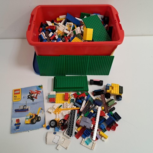 LARGE TUB OF LEGO
numbered 5483 with instruction manual