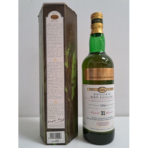 371 - BANFF 31 YEAR OLD SINGLE MALT SCOTCH WHISKY DOUGLAS LAING'S THE OLD MALT CASK 
Distilled November 19... 