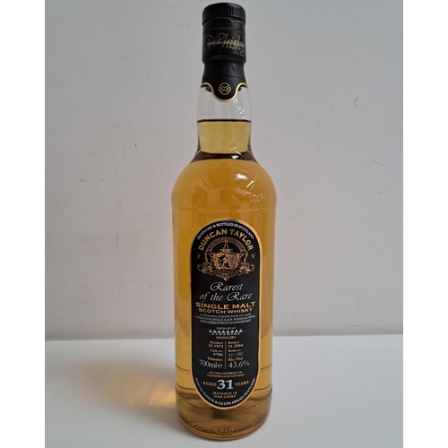 372 - AYRSHIRE 31 YEAR OLD SINGLE MALT SCOTCH WHISKY - FULL BOTTLE AND MINIATURE 
Ayrshire is the other na... 