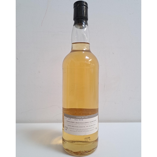 376 - BRUICHLADDICH 12 YEAR OLD SINGLE MALT SCOTCH WHISKY 
Adelphi selection. Distilled 1986. Bottled 1988... 