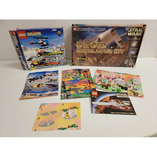 304 - LARGE SELECTION OF LEGO
including a Lego Star Wars Droid Developer Kit, Lego Basic 1638, Lego Free S... 