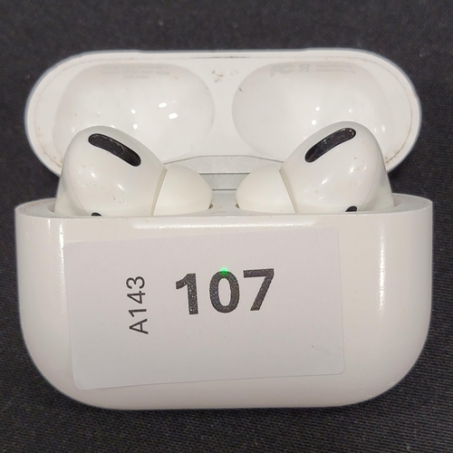PAIR OF APPLE AIRPODS PRO
in Pro charging case