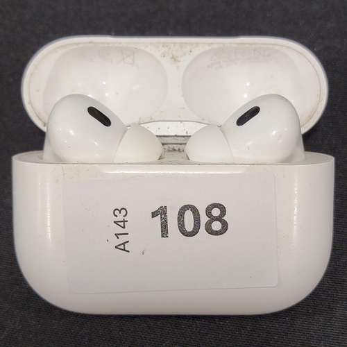 PAIR OF APPLE AIRPODS PRO 2ND GEN
in AirPods MagSafe for 2nd gen charging case
Note: front of case quite scratched and dirty