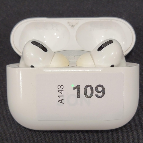 PAIR OF APPLE AIRPODS PRO
in AirPods Pro charging case
Note: personalised with 'JON' on case front