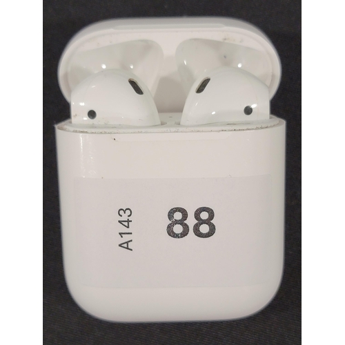 PAIR OF APPLE AIRPODS 2ND GENERATION
in Lightning charging case