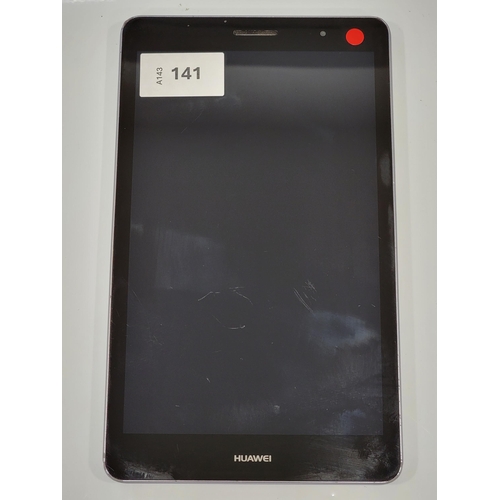 HUAWEI MEDIA PAD T3 
Model KOB-L09. IMEI: 864004035103578. Google Account Locked.  
Note: It is the buyer's responsibility to make all necessary checks prior to bidding to establish if the device is blacklisted/ blocked/ reported lost. Any checks made by Mulberry Bank Auctions will be detailed in the description. Please Note - No refunds will be given if a unit is sold and is subsequently discovered to be blacklisted or blocked etc.