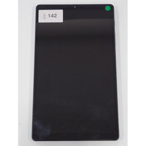 SAMSUNG TAB A7 LITE 
model - SM-T220N, serial number R9JR7015CPE, Google account locked. 
Note: It is the buyer's responsibility to make all necessary checks prior to bidding to establish if the device is blacklisted/ blocked/ reported lost. Any checks made by Mulberry Bank Auctions will be detailed in the description. Please Note - No refunds will be given if a unit is sold and is subsequently discovered to be blacklisted or blocked etc.
