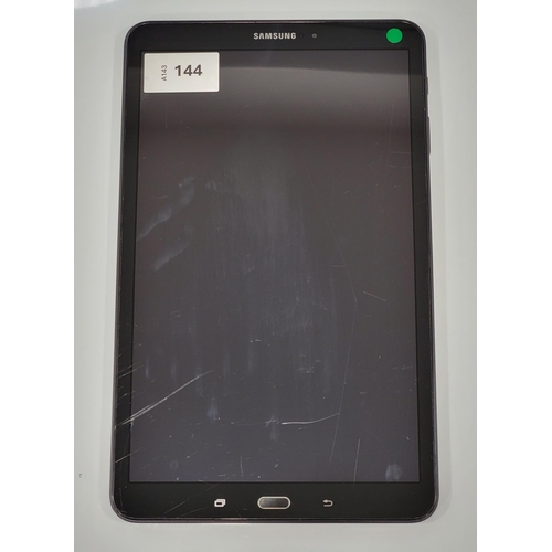 SAMSUNG TAB A6 
model - SM-T585, IMEI 353685108814592, Google account locked. Note: scratches on screen.
Note: It is the buyer's responsibility to make all necessary checks prior to bidding to establish if the device is blacklisted/ blocked/ reported lost. Any checks made by Mulberry Bank Auctions will be detailed in the description. Please Note - No refunds will be given if a unit is sold and is subsequently discovered to be blacklisted or blocked etc.