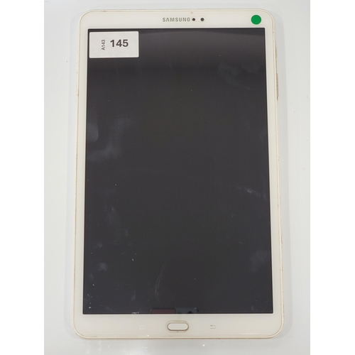 SAMSUNG TAB A6 
model - SM-T580, s/n - R52J4024LVE, Google account locked. 
Note: It is the buyer's responsibility to make all necessary checks prior to bidding to establish if the device is blacklisted/ blocked/ reported lost. Any checks made by Mulberry Bank Auctions will be detailed in the description. Please Note - No refunds will be given if a unit is sold and is subsequently discovered to be blacklisted or blocked etc.