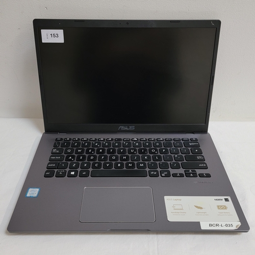 ASUS X409 LAPTOP
Serial number K7N0CX03995528A- intel core i3 7th Gen- Wiped 
Note: It is the buyer's responsibility to make all necessary checks prior to bidding to establish if the device is blacklisted/ blocked/ reported lost. Any checks made by Mulberry Bank Auctions will be detailed in the description. Please Note - No refunds will be given if a unit is sold and is subsequently discovered to be blacklisted or blocked etc.