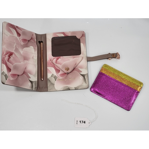 174 - KURT GEIGER CARD HOLDER AND TED BAKER TRAVEL DOCUMENT HOLDER