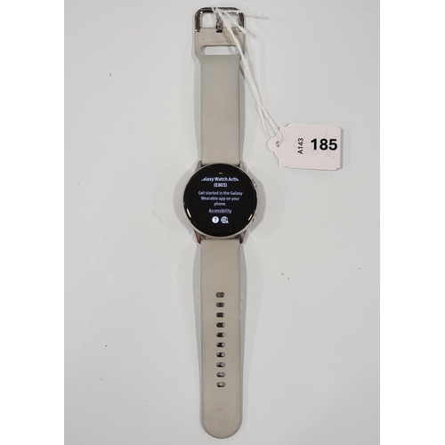 SAMSUNG GALAXY WATCH
model SM-R500, S/N RFAR21N2N2RSK, wiped
Note: It is the buyer's responsibility to make all necessary checks prior to bidding to establish if the device is blacklisted/ blocked/ reported lost. Any checks made by Mulberry Bank Auctions will be detailed in the description. Please Note - No refunds will be given if a unit is sold and is subsequently discovered to be blacklisted or blocked etc.
