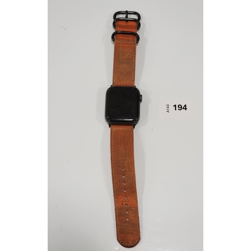 APPLE WATCH SE
40mm case; model A2351; S/N G99FL580Q1N1; Apple Account Locked; Scratches on screen
Note: It is the buyer's responsibility to make all necessary checks prior to bidding to establish if the device is blacklisted/ blocked/ reported lost. Any checks made by Mulberry Bank Auctions will be detailed in the description. Please Note - No refunds will be given if a unit is sold and is subsequently discovered to be blacklisted or blocked etc.