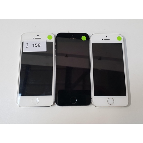 THREE APPLE IPHONES
comprising an iphone 5, IMEI - 013351008253868, NOT Apple Account locked; and two iphone SE 1st gen, IMEI - 359145078743655 and 353847084035549, both Apple Account locked (3)
Note: It is the buyer's responsibility to make all necessary checks prior to bidding to establish if the device is blacklisted/ blocked/ reported lost. Any checks made by Mulberry Bank Auctions will be detailed in the description. Please Note - No refunds will be given if a unit is sold and is subsequently discovered to be blacklisted or blocked etc.