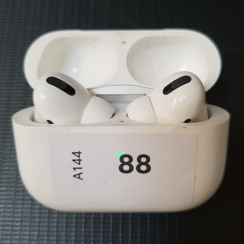 88 - PAIR OF APPLE AIRPODS PRO
in Pro charging case