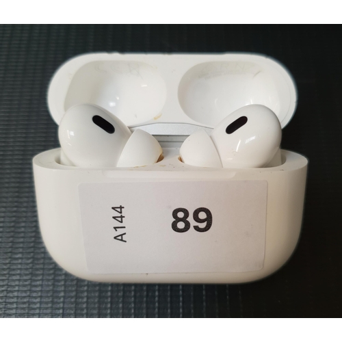 89 - PAIR OF APPLE AIRPODS PRO 2nd GENERATION
in Magsafe Charging case (USB-C)