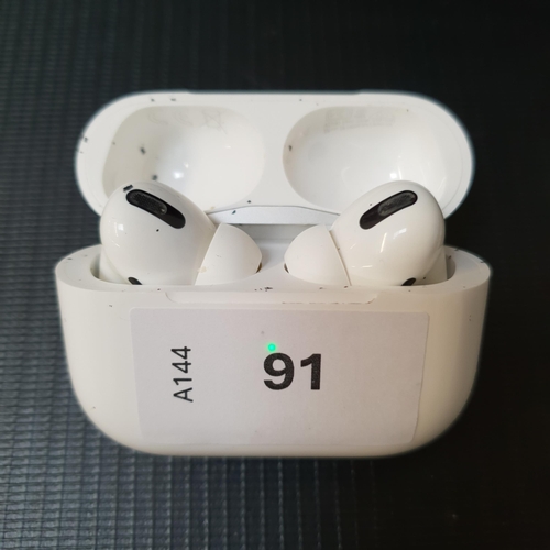 PAIR OF APPLE AIRPODS PRO
in Pro charging case