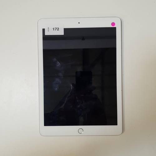 APPLE IPAD 5TH GENERATION - A1822 - WIFI 
serial number DMPTP407HLFF. Apple account locked. 
Note: It is the buyer's responsibility to make all necessary checks prior to bidding to establish if the device is blacklisted/ blocked/ reported lost. Any checks made by Mulberry Bank Auctions will be detailed in the description. Please Note - No refunds will be given if a unit is sold and is subsequently discovered to be blacklisted or blocked etc.