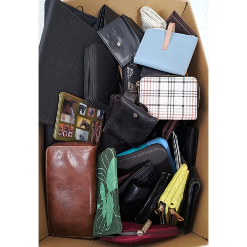 19 - ONE BOX OF PROTECTIVE CASES, PURSES AND WALLETS
including phone, tablet, kindle, branded and unbrand... 