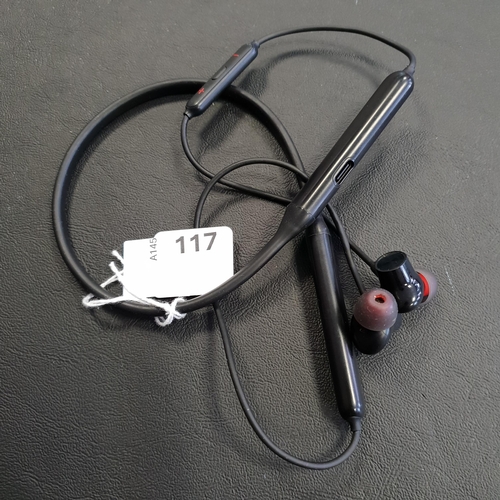 117 - PAIR OF ONEPLUS BULLETS WIRELESS HEADPHONES