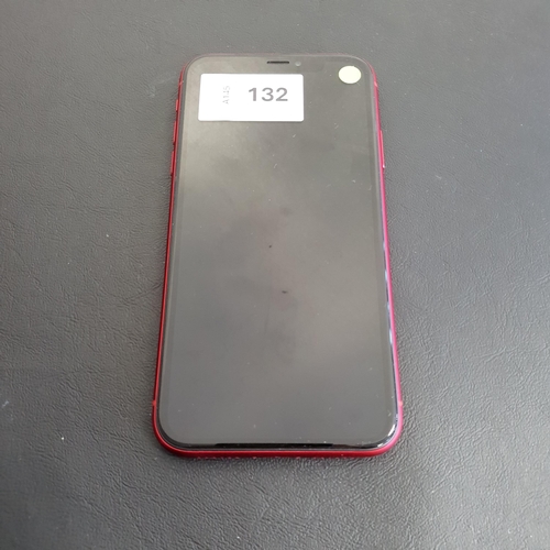 132 - APPLE IPHONE XR
IMEI 356826114929969. NOT Apple Account locked.
Note: It is the buyer's responsibili... 