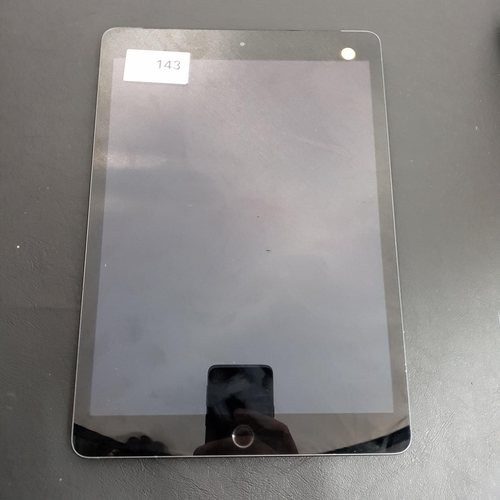 143 - APPLE IPAD 7TH GENERATION - A2198 - WIFI & CELLULAR
serial number F9FD8095MDFT. IMEI - 3532121059301... 