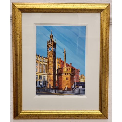 398 - ED O'FARRELL
The Tolbooth, Glasgow, signed limited edition print numbered 116/850, 36.5cm x 26cm