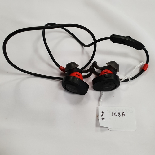 108A - PAIR OF BOSE SOUNDSPORT WIRELESS HEADPHONES
model AF1