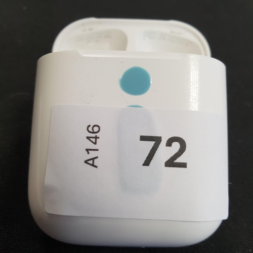 72 - APPLE AIRPODS LIGHTNING CHARGING CASE
Note: With painted 'i' on case