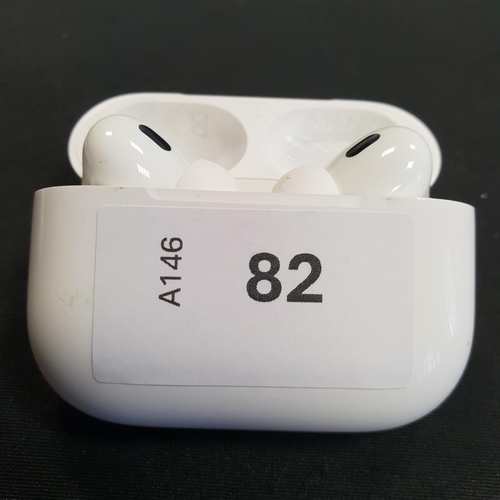 82 - PAIR OF APPLE AIRPODS PRO 2nd GENERATION
in Magsafe Charging case (Lightning)