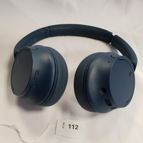 112 - PAIR OF SONY WH-CH720N ON-EAR WIRELESS HEADPHONES