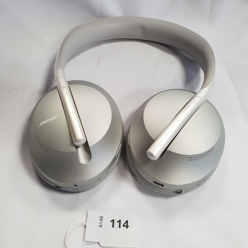 114 - PAIR OF BOSE NOISE CANCELLING WIRELESS HEADPHONES 700