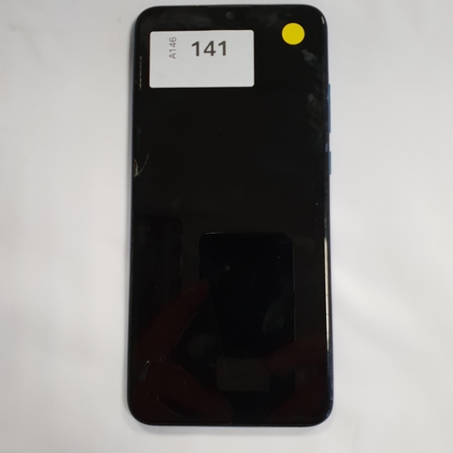 141 - HUAWEI P SMART 
model POT-LX11; IMEI 863161049387703; Google Account Locked. Cracked screen.
Note: I... 