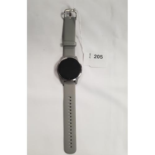 205 - GARMIN VIVOACTIVE 4S
S/N 61T159352
Note: It is the buyer's responsibility to make all necessary chec... 