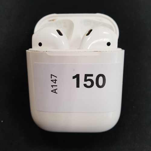 150 - PAIR OF APPLE AIRPODS 2ND GENERATION
in Wireless charging case