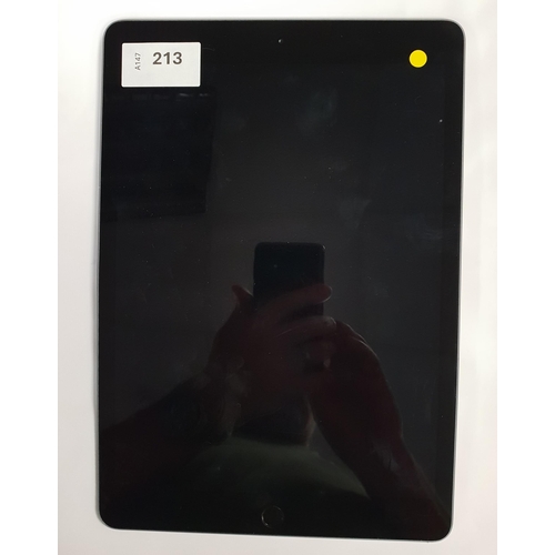 213 - APPLE IPAD 8TH GENERATION - A2270 - WIFI 
serial number F9FDW822Q1GC. Apple account locked. Ipad is ... 