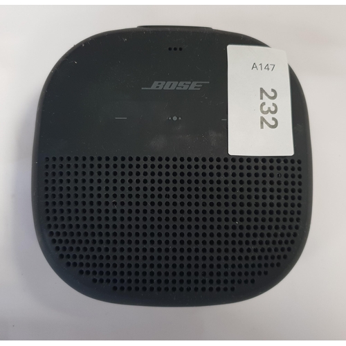 232 - BOSE SOUNDLINK MICRO BLUETOOTH SPEAKER