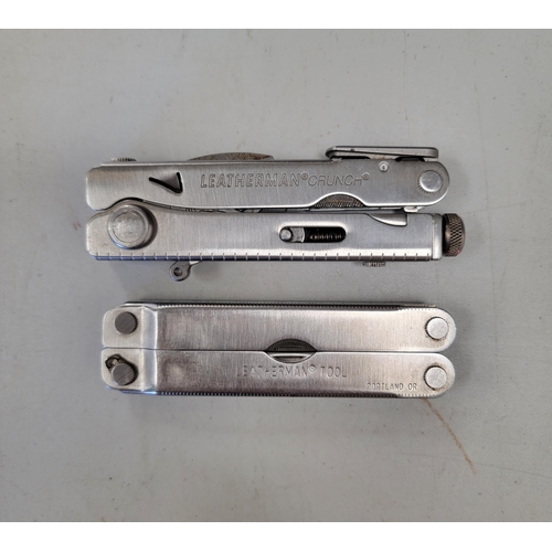 117 - TWO LEATHERMAN MULTI-TOOLS
comprising a Tool and a Crunch
Note: You must be over the age of 18 to bi... 