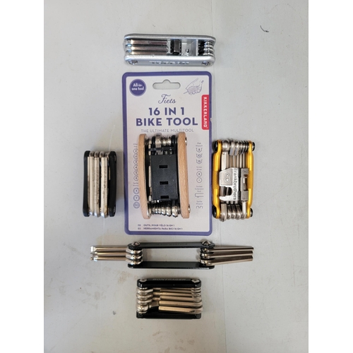 130 - SELECTION OF SIX BIKE TOOLS
of various size and design