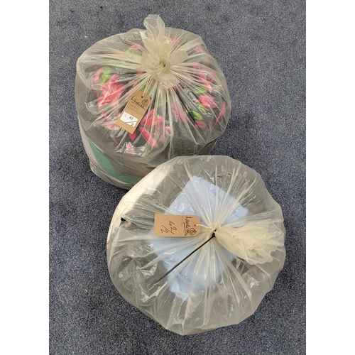 42 - TWO BAGS OF LADIES CLOTHING ITEMS
including Wallis and Stradivarious